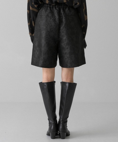 KBF（ケイビーエフ）の「ジャガードレオパードショートパンツ（その他パンツ・レディース・ブラック系その他/ベージュ系その他・ONE）」の12枚目の写真