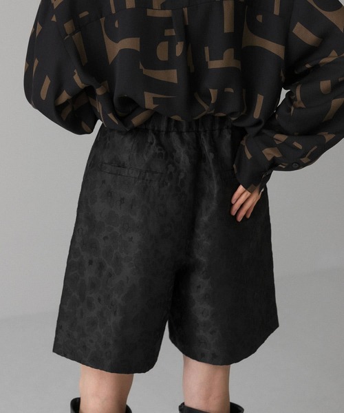 KBF（ケイビーエフ）の「ジャガードレオパードショートパンツ（その他パンツ・レディース・ブラック系その他/ベージュ系その他・ONE）」の10枚目の写真