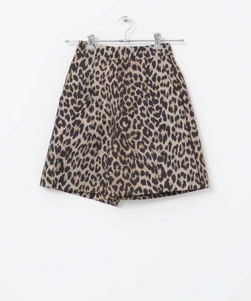 KBF（ケイビーエフ）の「ジャガードレオパードショートパンツ（その他パンツ・レディース・ブラック系その他/ベージュ系その他・ONE）」の7枚目の写真