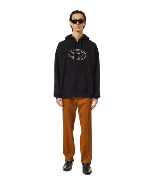 DIESEL（ディーゼル）の「メンズ スウェット パーカー リラックス