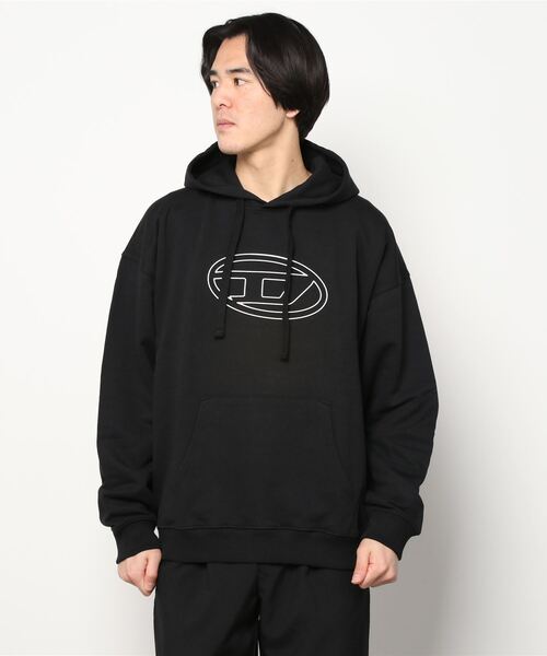 DIESEL（ディーゼル）の「メンズ スウェット パーカー リラックス