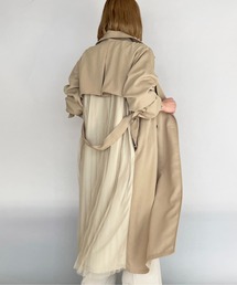 PICCIN | バックオーガンジーコート(トレンチコート)