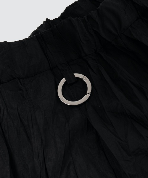 th products(ティーエイチプロダクト)の「Shrink Wide Pants(その他パンツ・メンズ・ブラック・1/2)」の4枚目の写真
