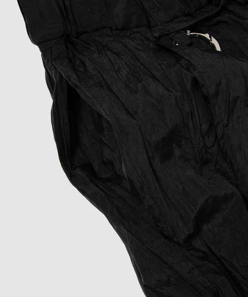 th products(ティーエイチプロダクト)の「Shrink Wide Pants(その他パンツ・メンズ・ブラック・1/2)」の6枚目の写真