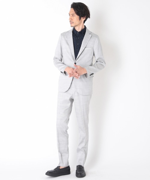 CROWDED CLOSET（クラウデッドクローゼット）の「リヨセルデニムオックスパンツ（デニムパンツ・メンズ・ネイビー/グレー・01/02/03/04）」の14枚目の写真