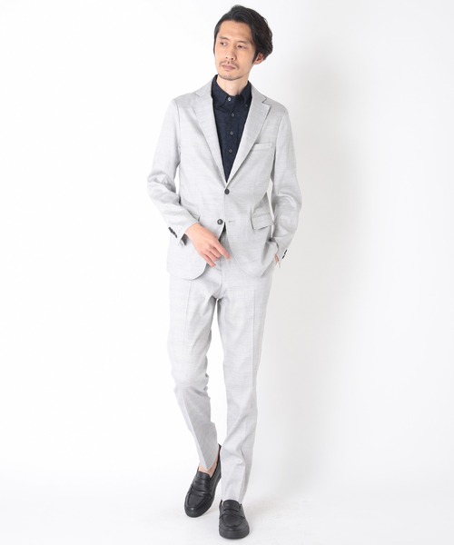 CROWDED CLOSET（クラウデッドクローゼット）の「リヨセルデニムオックスパンツ（デニムパンツ・メンズ・ネイビー/グレー・01/02/03/04）」の11枚目の写真