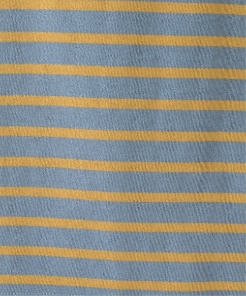 RAY CASSIN（レイカズン）の「ボーダーボートネックプルオーバー（Tシャツ/カットソー・レディース・オフホワイト/ブルー/ラベンダー・FREE）」の15枚目の写真