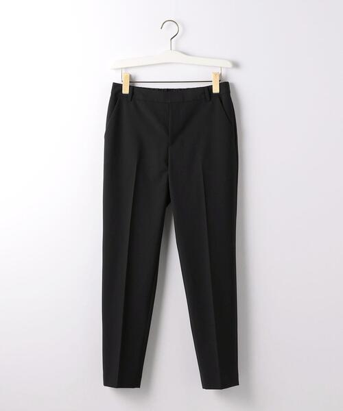 green label relaxing(グリーンレーベルリラクシング)の「TWトロピカル テーパード パンツ -ウォッシャブル・ストレッチ・防シワ-(スラックス・レディース・ブラック/ネイビー/グレー・44/46/40/38/42/36/34)」の12枚目の写真