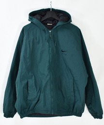 【ヴィンテージ古着】90s NIKE ナイキ 中綿入り フルジップナイロンジャケット