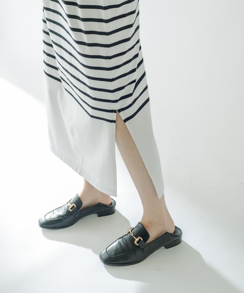 mystic（ミスティック）の「MONT KEMMEL バスクボーダーワンピース（ワンピース・レディース・ブラック/ブルー・FREE）」の18枚目の写真