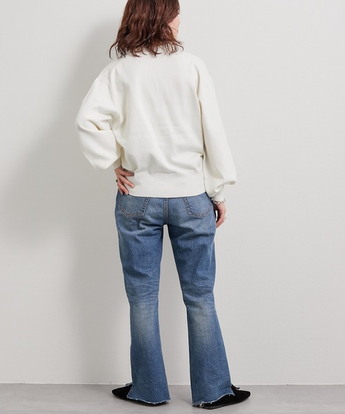 CIAOPANIC TYPY(チャオパニックティピー)の「▽【ZOZOTOWN限定】 ボリュームスリーブコットンニットカーディガン(カーディガン/ボレロ・レディース・ブラック/オフホワイト/ピンク/ブルー/グレー系その他・ONE SIZE)」の13枚目の写真