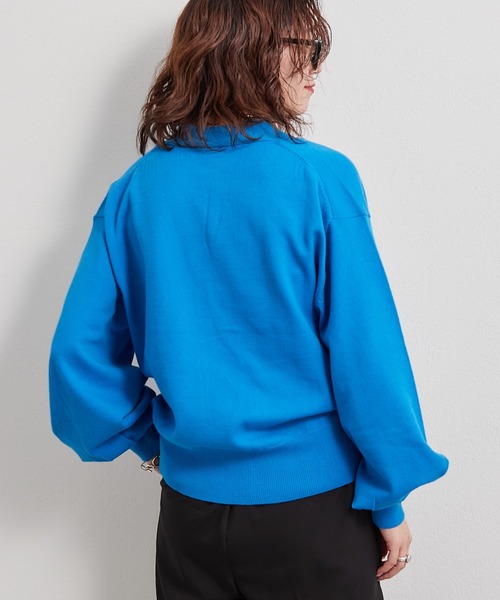 CIAOPANIC TYPY(チャオパニックティピー)の「▽【ZOZOTOWN限定】 ボリュームスリーブコットンニットカーディガン(カーディガン/ボレロ・レディース・ブラック/オフホワイト/ピンク/ブルー/グレー系その他・ONE SIZE)」の16枚目の写真