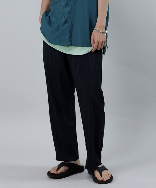 Iroquois（イロコイ）の「NOIE 2WAY STRECH PT（その他パンツ・メンズ・ブラック×ホワイト/ネイビー×ホワイト/ブラック/ネイビー・1/3/2）」の4枚目の写真