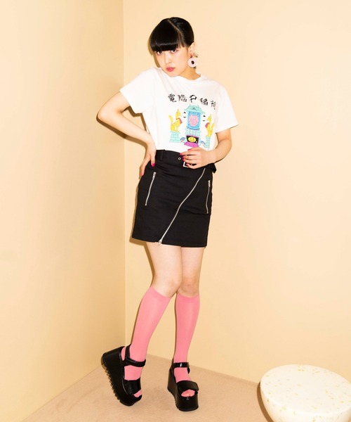 PUNYUS（プニュズ）の「厚底ベルクロサンダル（サンダル・レディース・ブラック・1/2/3/4）」の14枚目の写真