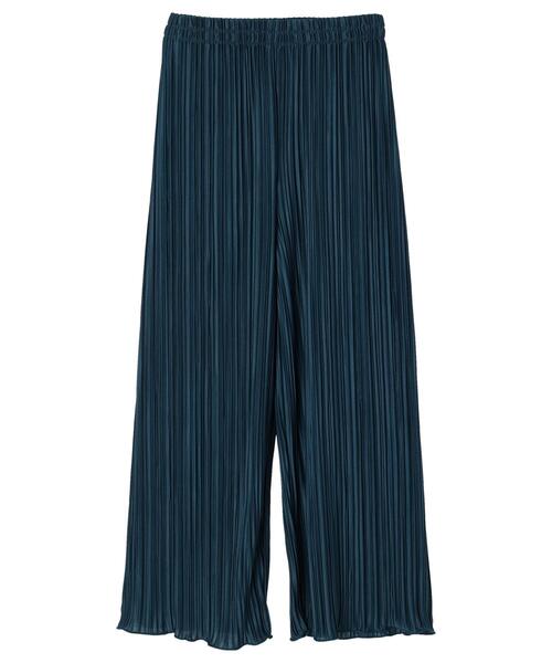 Green　Parks（グリーンパークス）の「・novem9 ランダムプリーツパンツ（その他パンツ・レディース・ブラック/モカ/イエロー/ブルー/チャコールグレー/グリーン・FREE）」の18枚目の写真