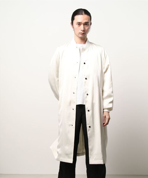 Lui's（ルイス）の「サテンロングブルゾン（ブルゾン）」 - WEAR