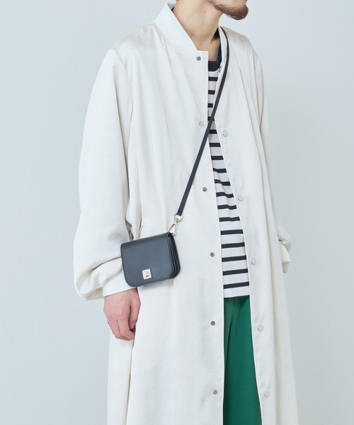 Lui's（ルイス）の「サテンロングブルゾン（ブルゾン・メンズ・ホワイト/ブラック・MEDIUM/SMALL）」の7枚目の写真