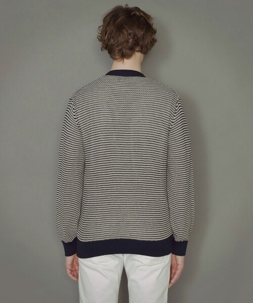 MACKINTOSH LONDON（マッキントッシュ ロンドン）の「ランダムボーダーカーディガン（カーディガン/ボレロ・メンズ・ブルー系その他7・M/L/LL）」の5枚目の写真