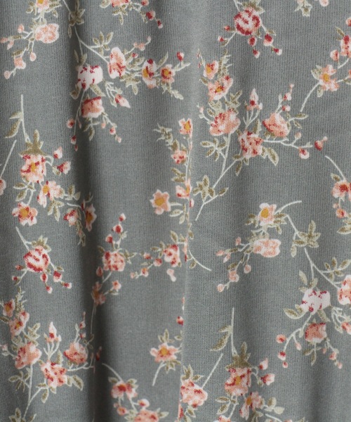 TORTE(トルテ)の「花柄フリルワンピース(ワンピース・レディース・ホワイト/ブラック/ライトグリーン・FREE)」の13枚目の写真