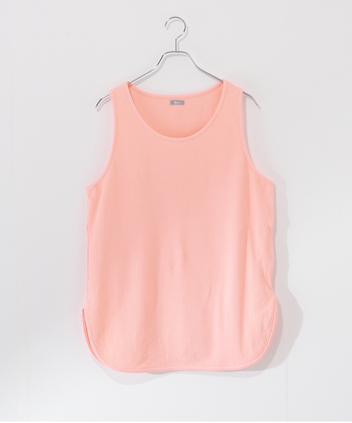 JOURNAL STANDARD relume（ジャーナルスタンダード　レリューム）の「レイヤード ラウンドサーマルタンクトップ（タンクトップ・メンズ・ホワイト/グレー/サックスブルー/ピンク/ナチュラル・SMALL/MEDIUM/LARGE）」の5枚目の写真