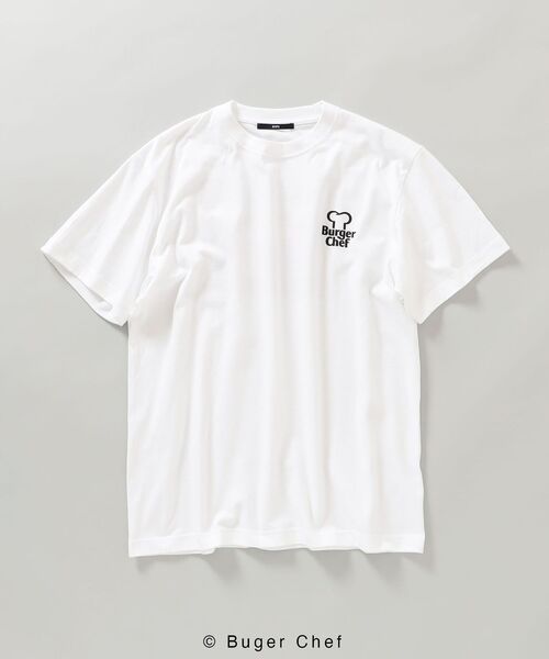 SHIPS(シップス)の「*SHIPS: Burger Chef プリント Tシャツ(Tシャツ/カットソー・メンズ・ホワイト/ブラック/ネイビー/ホワイト系・MEDIUM/LARGE/X-LARGE)」の20枚目の写真