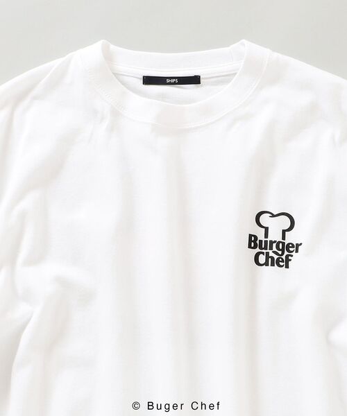 SHIPS(シップス)の「*SHIPS: Burger Chef プリント Tシャツ(Tシャツ/カットソー・メンズ・ホワイト/ブラック/ネイビー/ホワイト系・MEDIUM/LARGE/X-LARGE)」の19枚目の写真