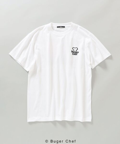 SHIPS(シップス)の「*SHIPS: Burger Chef プリント Tシャツ(Tシャツ/カットソー・メンズ・ホワイト/ブラック/ネイビー/ホワイト系・MEDIUM/LARGE/X-LARGE)」の12枚目の写真
