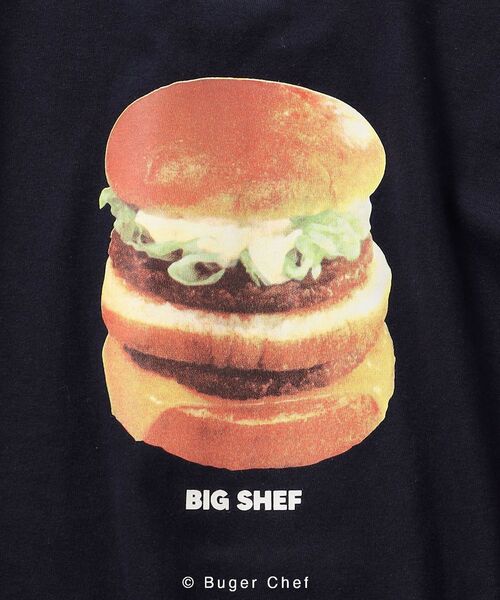 SHIPS(シップス)の「*SHIPS: Burger Chef プリント Tシャツ(Tシャツ/カットソー・メンズ・ホワイト/ブラック/ネイビー/ホワイト系・MEDIUM/LARGE/X-LARGE)」の6枚目の写真