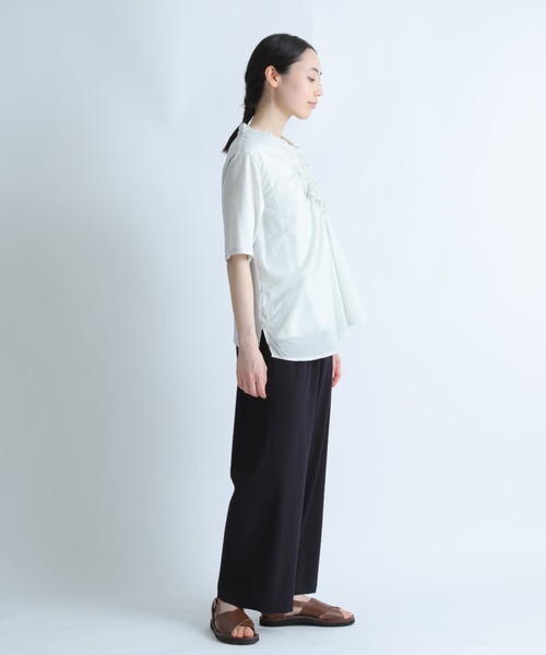 Plantation（プランテーション）の「JOMONフラワー/カットソー