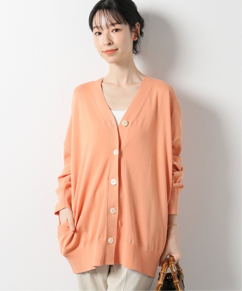 セール】セミハイツイストコットンカーディガン（スウェット