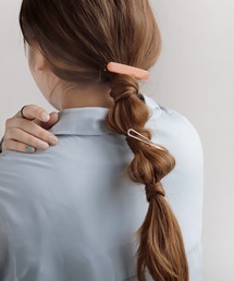 オーバル×ドロップラインヘアピン[2本セット]
