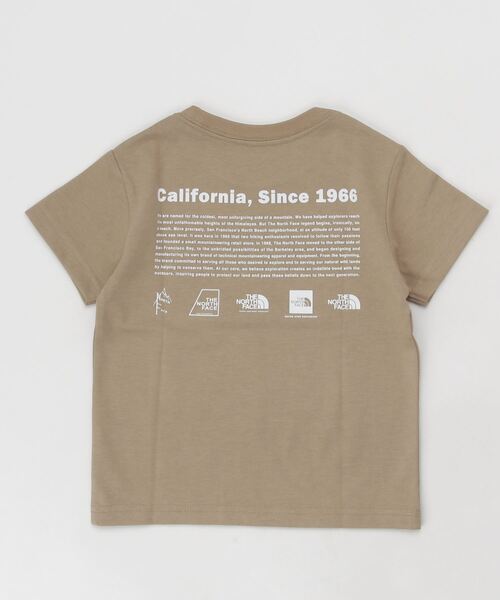 THE NORTH FACE(ザノースフェイス)の「THE NORTH FACE/ザ・ノース・フェイス キッズ Tシャツ NTJ32258(Tシャツ/カットソー・キッズ・ブラック/ベージュ/ホワイト・130cm/140cm/100cm/110cm/150cm/120cm)」の6枚目の写真