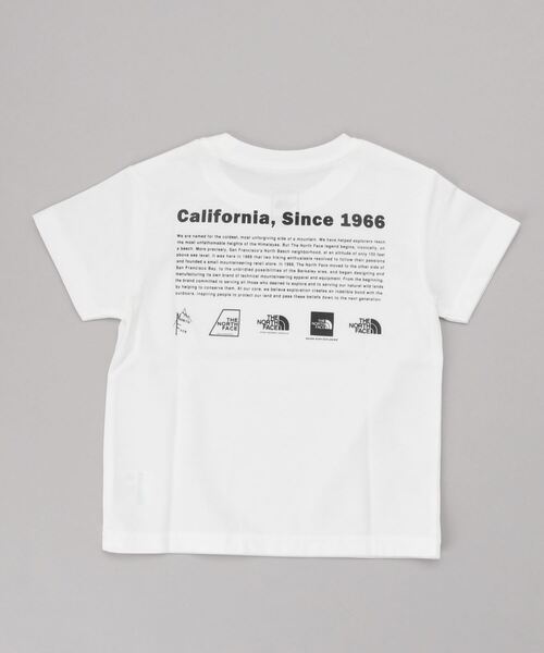 THE NORTH FACE(ザノースフェイス)の「THE NORTH FACE/ザ・ノース・フェイス キッズ Tシャツ NTJ32258(Tシャツ/カットソー・キッズ・ブラック/ベージュ/ホワイト・130cm/140cm/100cm/110cm/150cm/120cm)」の4枚目の写真