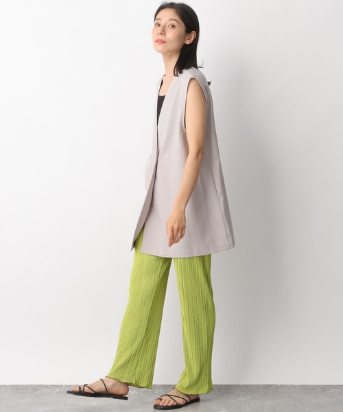 LEPSIM（レプシィム）の「プリーツイージパンツ　281088（その他パンツ・レディース・レッド/ライトグリーン/グレイッシュベージュ・MEDIUM/LARGE）」の20枚目の写真