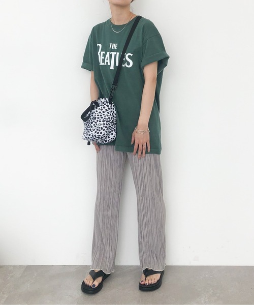 LEPSIM（レプシィム）の「プリーツイージパンツ　281088（その他パンツ・レディース・レッド/ライトグリーン/グレイッシュベージュ・MEDIUM/LARGE）」の4枚目の写真