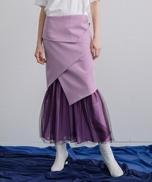 AULA AILA | シアーヘムスカート(スカート)