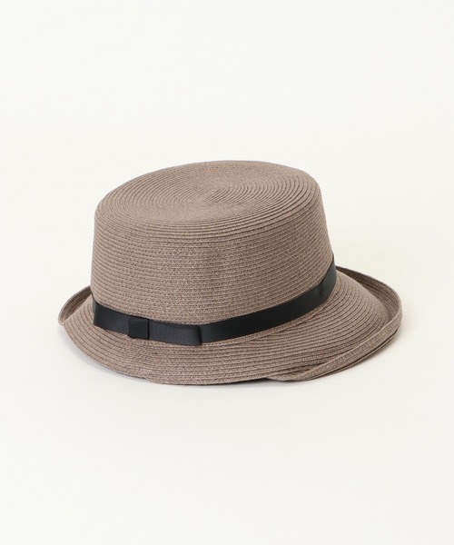 ikka（イッカ）の「ブリムアップハット（ハット・レディース・オフホワイト/グレー/キャメル・FREE）」の5枚目の写真