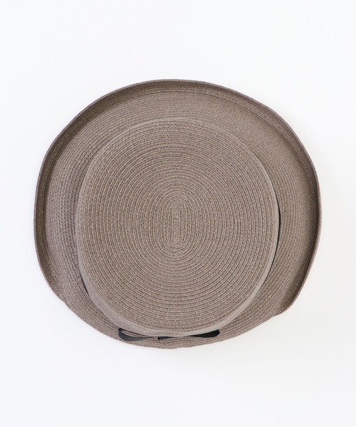 ikka（イッカ）の「ブリムアップハット（ハット・レディース・オフホワイト/グレー/キャメル・FREE）」の14枚目の写真