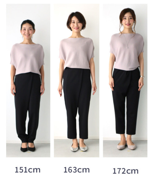 Ehre style(エーレスタイル)の「ゼロストレス"動ける"お仕事パンツ(欲しいを叶えた最強パンツ)(スラックス・レディース・ブラック/ベージュ/ネイビー/チャコールグレー・FREE)」の11枚目の写真