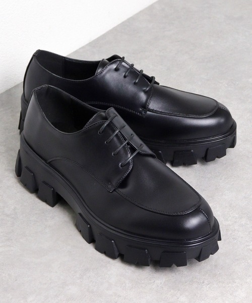 LOVEHUNTER（ラブハンター）の「LOVEHUNTER / チロリアン　ビットローファー　Uチップ　ダブルモンク　ショートサイドゴア　ショートマウンテン　　ボリュームソール シューズ (1722) (1723)(1727)(1728)(1729)(1730)（ドレスシューズ・メンズ・ブラック系1/ブラック系2/ブラック系5/ブラック系6/ブラック系3/ブラック系4・44/40/41/42/43）」の15枚目の写真