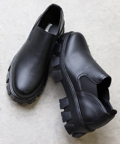 LOVEHUNTER（ラブハンター）の「LOVEHUNTER / チロリアン　ビットローファー　Uチップ　ダブルモンク　ショートサイドゴア　ショートマウンテン　　ボリュームソール シューズ (1722) (1723)(1727)(1728)(1729)(1730)（ドレスシューズ・メンズ・ブラック系1/ブラック系2/ブラック系5/ブラック系6/ブラック系3/ブラック系4・44/40/41/42/43）」の17枚目の写真