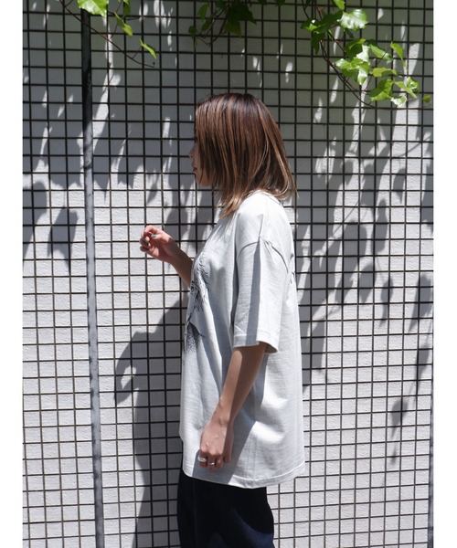 BEAVER(ビーバー)の「Hub PRODUCTS/ハブプロダクツ GREAT TEE(Tシャツ/カットソー・レディース・ホワイト/オートミール/A・MEDIUM/LARGE/X-LARGE)」の19枚目の写真