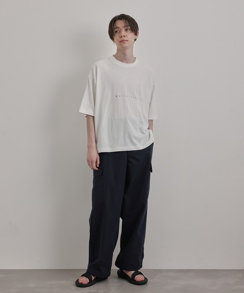 JUNRED（ジュンレッド）の「マルチロゴプリントルーズTEE（Tシャツ/カットソー・メンズ・ホワイト/チャコールグレー/グリーン・S/M/L）」の20枚目の写真