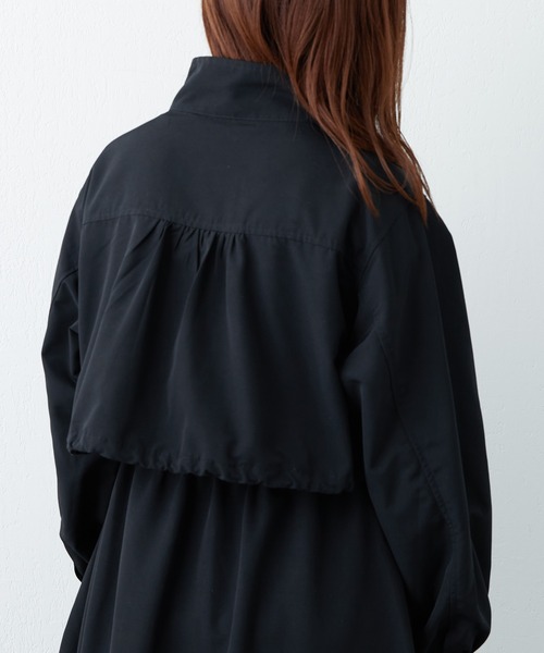 natural couture（ナチュラルクチュール）の「2022AWアイテム/マルチWAYモッズワンピース（モッズコート・レディース・ブラック/オフホワイト/カーキ/ピンク/ベージュ・FREE）」の22枚目の写真