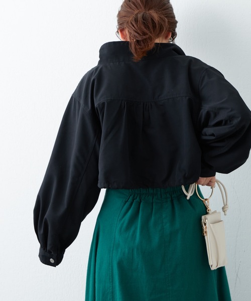 natural couture（ナチュラルクチュール）の「2022AWアイテム/マルチWAYモッズワンピース（モッズコート・レディース・ブラック/オフホワイト/カーキ/ピンク/ベージュ・FREE）」の12枚目の写真