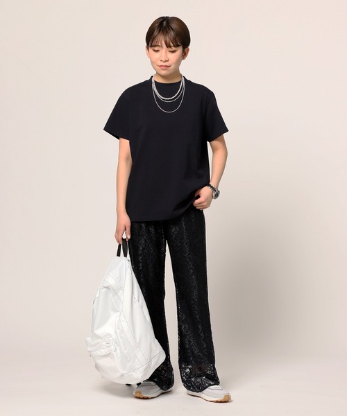 MELO（メロ）の「【MELO/メロ】Daypack：バックパック（バックパック/リュック・レディース・ホワイト/ブラック・FREE）」の4枚目の写真