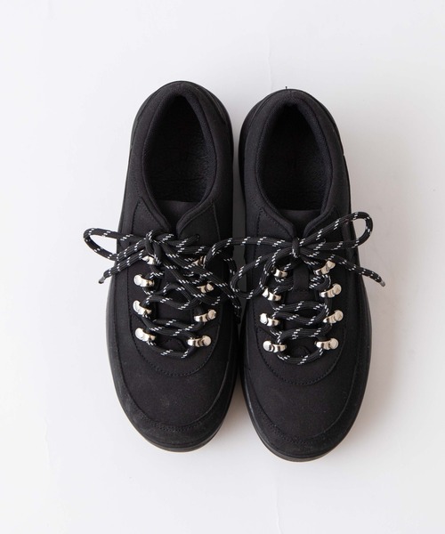 WEGO(ウィゴー)の「WEGO/トレッキングスニーカー(スニーカー・レディース・ブラック/オフホワイト・MEDIUM/LARGE)」の8枚目の写真