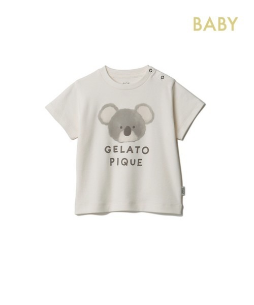 gelato pique（ジェラートピケ）の「【BABY】コアラワンポイントT