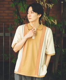 BROKEN BASE（ブロークンベース）の「切り替え配色ポロシャツ（ポロシャツ）」