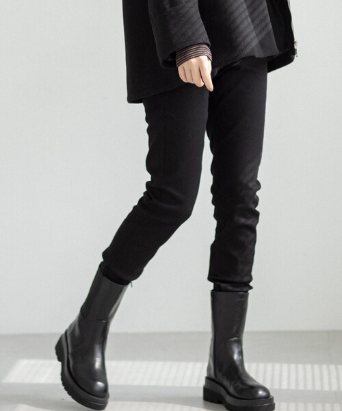 THE SHOP TK （ザ ショップ ティーケー ）の「◆デニムスキニーパンツ（その他パンツ・レディース・ブラック/ネイビー/ブルー/ホワイト系・11/10/12/13）」の3枚目の写真